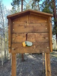 Image 1 of Mitt Elberts ♻️ / Light Gray / Yellow & White Stripe Cuff