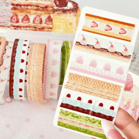 Image 2 of [PRE-ORDER] Strawberry Cake Washi Tape