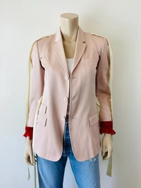 Image 4 of Modern Undercover Jun Takahashi Pink Silk & Cotton Blazer Jacket