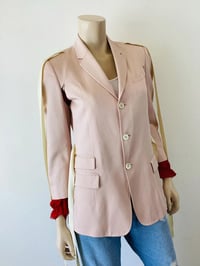 Image 6 of Modern Undercover Jun Takahashi Pink Silk & Cotton Blazer Jacket