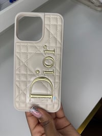 Image 2 of Cream Dior Luxury Case