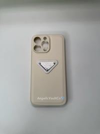 Image 1 of Cream Prada Luxury Case