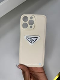 Image 2 of Cream Prada Luxury Case