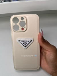 Image 3 of Cream Prada Luxury Case