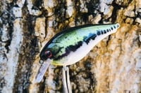 Image 8 of Custom Airbrushed LC 1.5 Squarebill Crankbait 8511