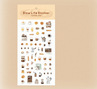 Image 2 of [Slow Life] Coffee Time Stickers