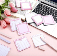 Image 2 of Bowtiful Sticky Notes (pink)