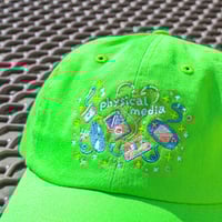 Image 4 of I Heart Physical Media Baseball Cap