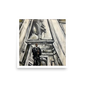 TOMMYS CRIB PRINT / 16x16"