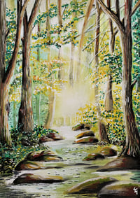 Whispers of Golden Light Original