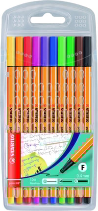 Stabilo Fineliners (Pack of 10)