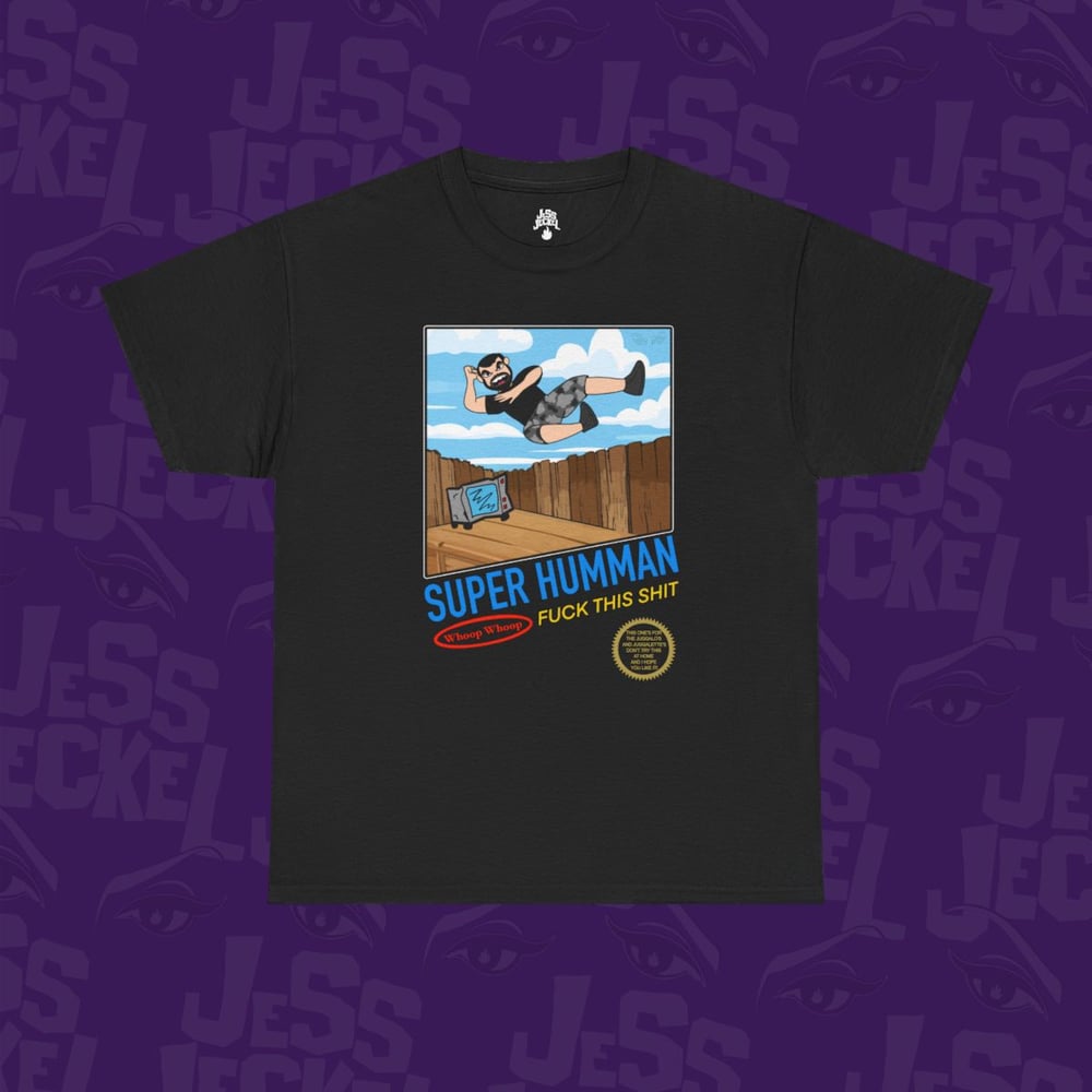 Image of Microwave Elbow Drop - SuperHumman x JessJeckel Tee