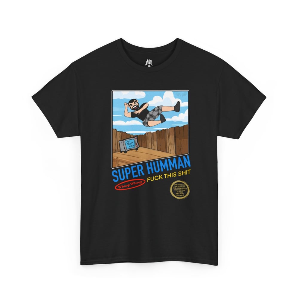 Image of Microwave Elbow Drop - SuperHumman x JessJeckel Tee