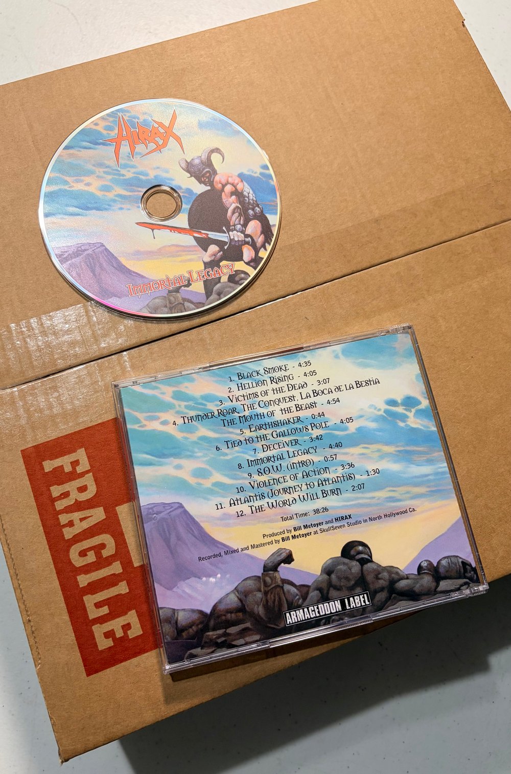 HIRAX "Immortal Legacy" CD