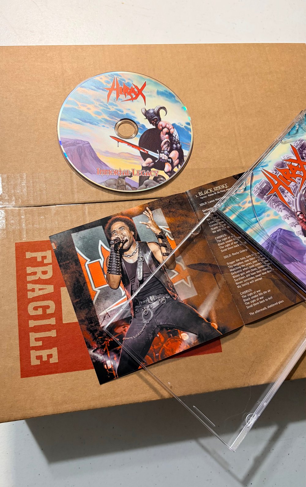 HIRAX "Immortal Legacy" CD