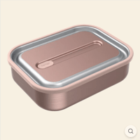 Image 3 of Bentgo Stainless Steel Leak-proof lunchbox microwave-wave safe 1200ml Rosegold
