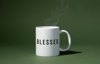 Image 1 of BLESSED & POWER Christian Mugs