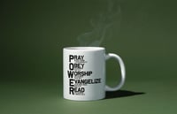 Image 3 of BLESSED & POWER Christian Mugs