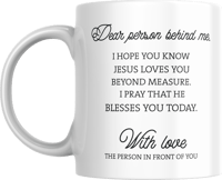 Image 2 of BLESSED & POWER Christian Mugs