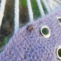 Image 2 of grommet headband - lavender