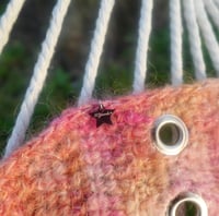 Image 2 of grommet headband - peachie