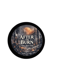 AFTER THE BURN ( TALLOW  SHAVE SOAP)