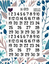 Image 20 of Date Number P-P24