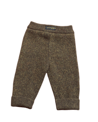 Image 2 of BUNNY PANTS NEWBORN - olive