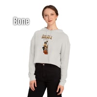 Image 2 of Read With Friends Women's Cropped Hoodie 