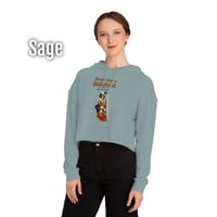 Image 5 of Read With Friends Women's Cropped Hoodie 