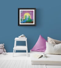 Image 4 of Over The Moon-Fantasy Fine Art Print