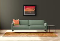 Image 3 of Crimson Skies Fine Art Print