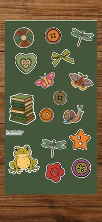 Paper Garden sticker sheet 