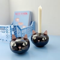 Image 4 of Cat - candlestick holder XXL