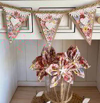 Image 1 of Hand-Created Rustic Bunting #62