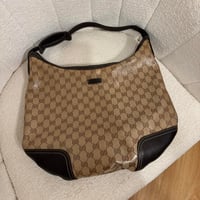 Image 1 of Authentic Preloved Gucci Crystal Hobo Bag