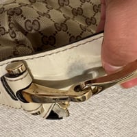 Image 5 of Authentic Preloved Gucci Monogram Hobo Bag