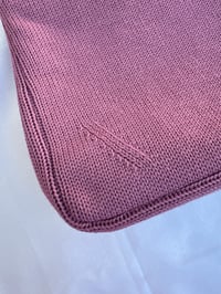 Image 4 of Authentic Preloved Prada Knitted Tote in Pink