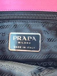 Image 9 of Authentic Preloved Prada Knitted Tote in Pink