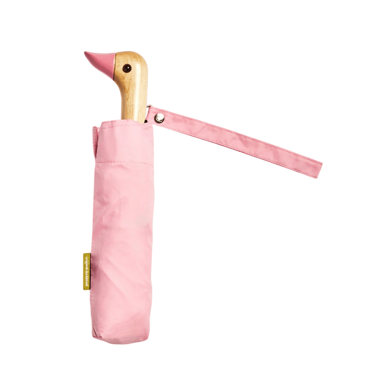 PARAPLUIE CANARD ROSE CLAIR