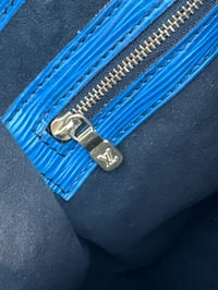 Image 10 of Authentic Preloved Louis Vuitton Noe in Blue and Black