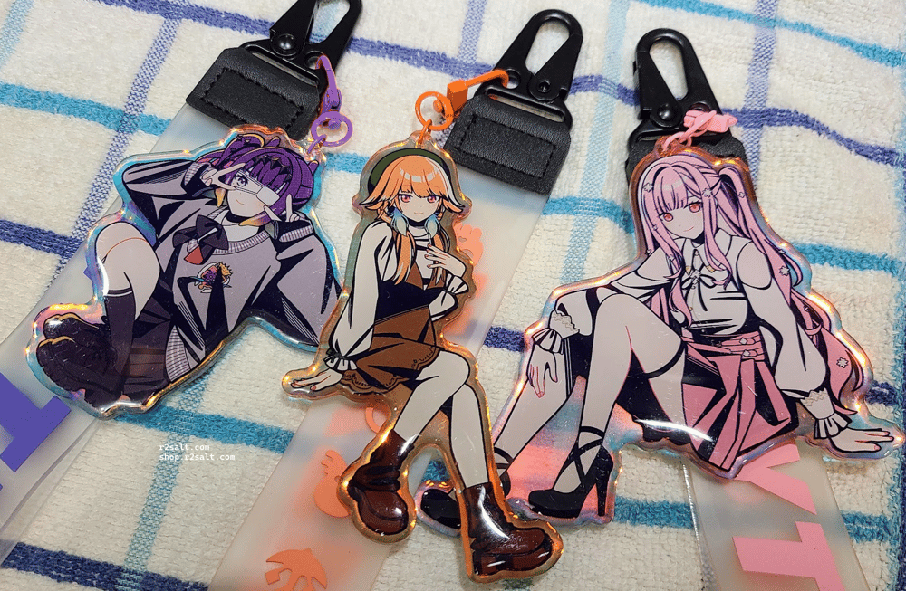 Image of 5" Hololive Rubber Strap + Charm Vol.2