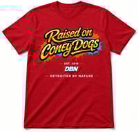 Image 4 of Raised on Coney Dogs Detroit T-Shirt – DBN Streetwear Classic