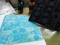 Image 3 of Make your own layered stencils and texture plates  - Gelliprint Monthly on 17/04/26