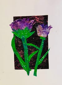 Image 2 of Botanical Gelliprinting & Collage  in the style of Mary Delany on 01/05/26 at Clevedon Craft Centre 