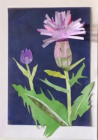 Image 3 of Botanical Gelliprinting & Collage  in the style of Mary Delany on 01/05/26 at Clevedon Craft Centre 