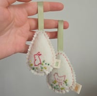 Felt Easter Eggs