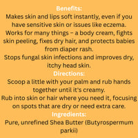 Image 4 of 4oz Unrefined Shea Butter - Mali