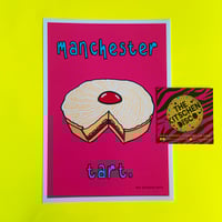 ‘Manchester Tart - Pink’ Limited Edition Art Print