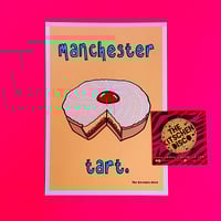 ‘Manchester Tart - Yellow’ Limited Edition Art Print